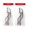 CALGARY 47" Diameter Standard Spiral Staircase Kit