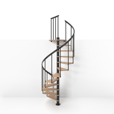 CALGARY 55" Diameter Standard Spiral Staircase Kit