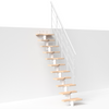LUGANO Modular Staircase Kit - White
