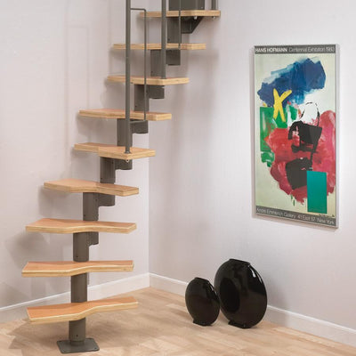 Dolle Graz Modular Staircase Kit - Grey Lifestyle