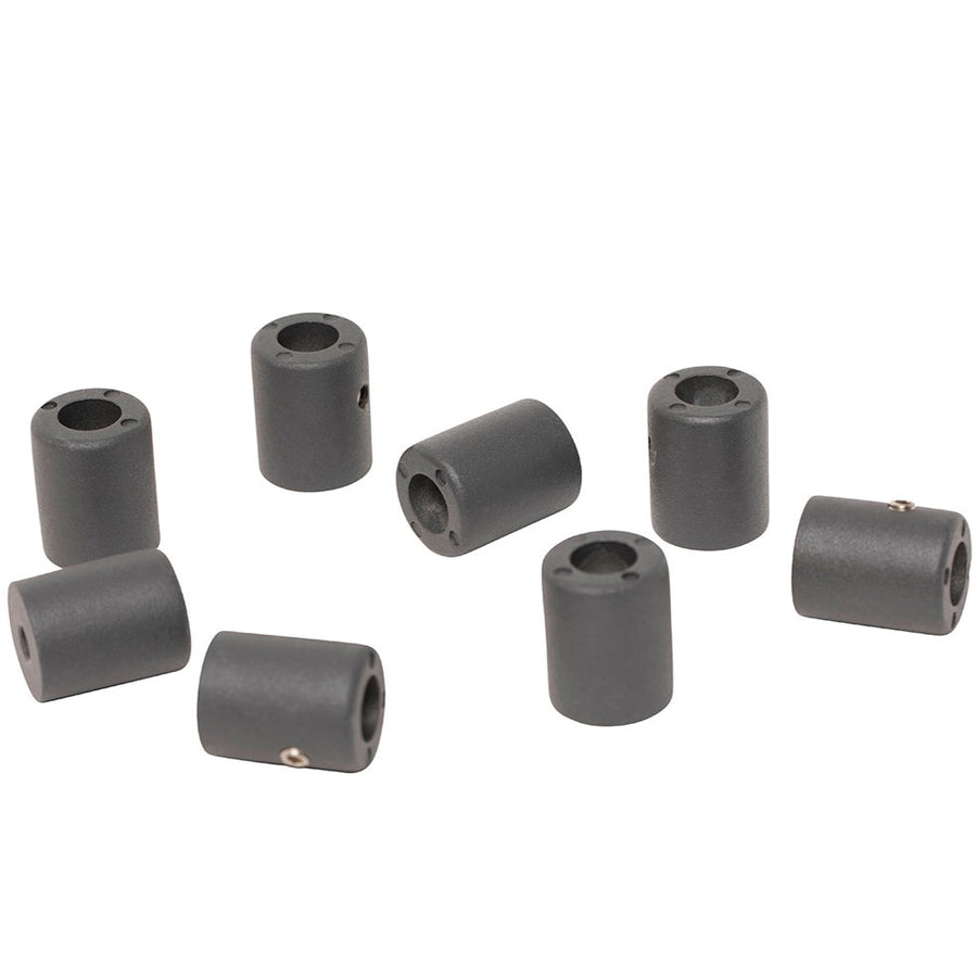 Prova PA11ab Anthracite Wall Terminal for Tube In-FILL (10pk)
