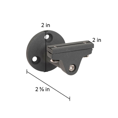 Prova PA9b Anthracite Wall Mounts for Handrail