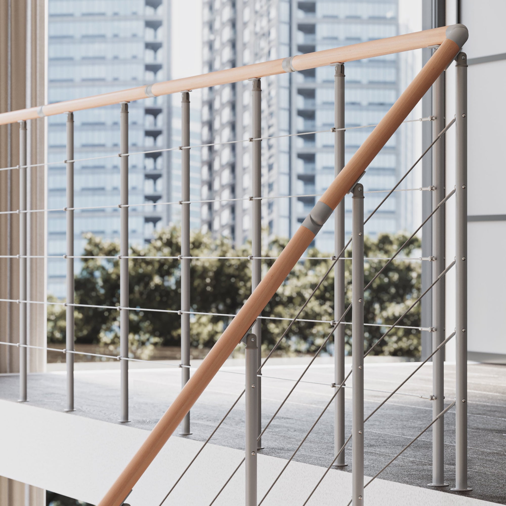 ROME Staircase Railing Starter Kit