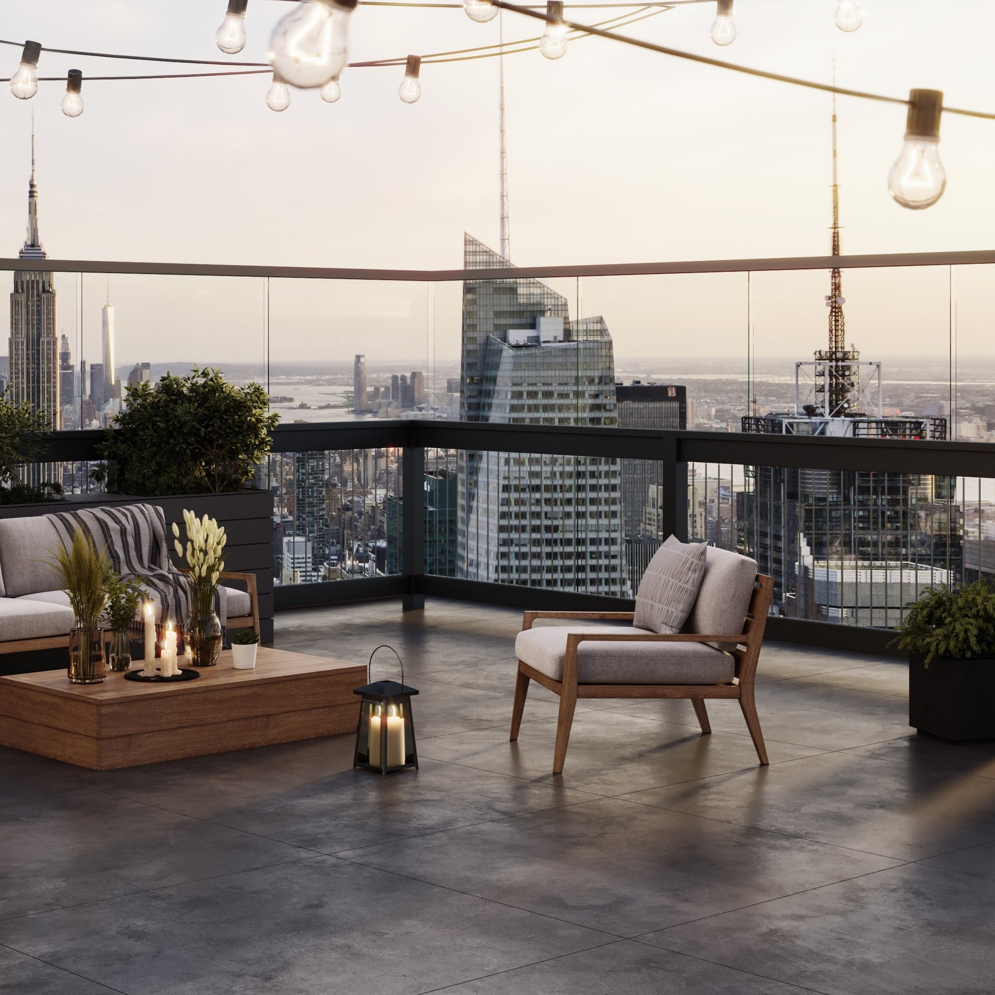 Insta-Rail® 36" Vertical Tube Railing Infill Kit