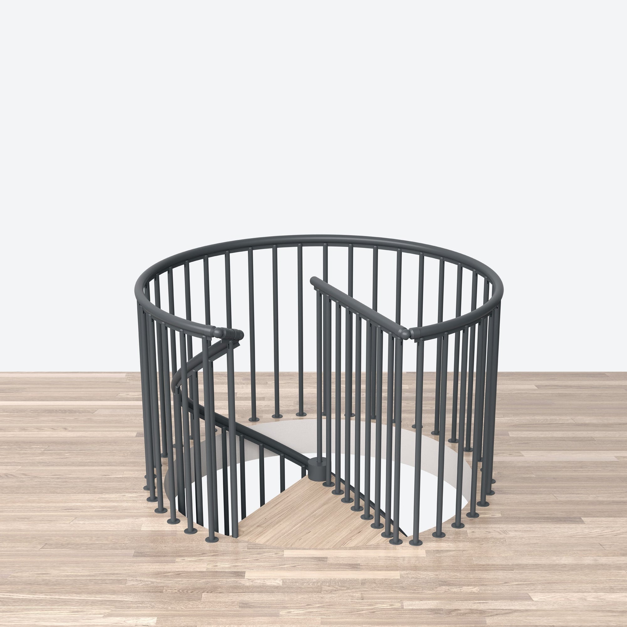 Calgary Circular Banister Kit - Staircase & Railing Store