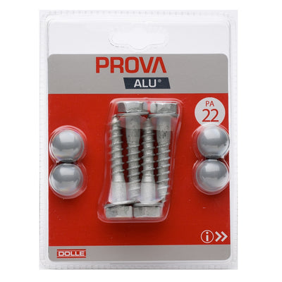 Prova PA22 Galvanized Steel Hex Screws for Posts - Wood (4 per pack)