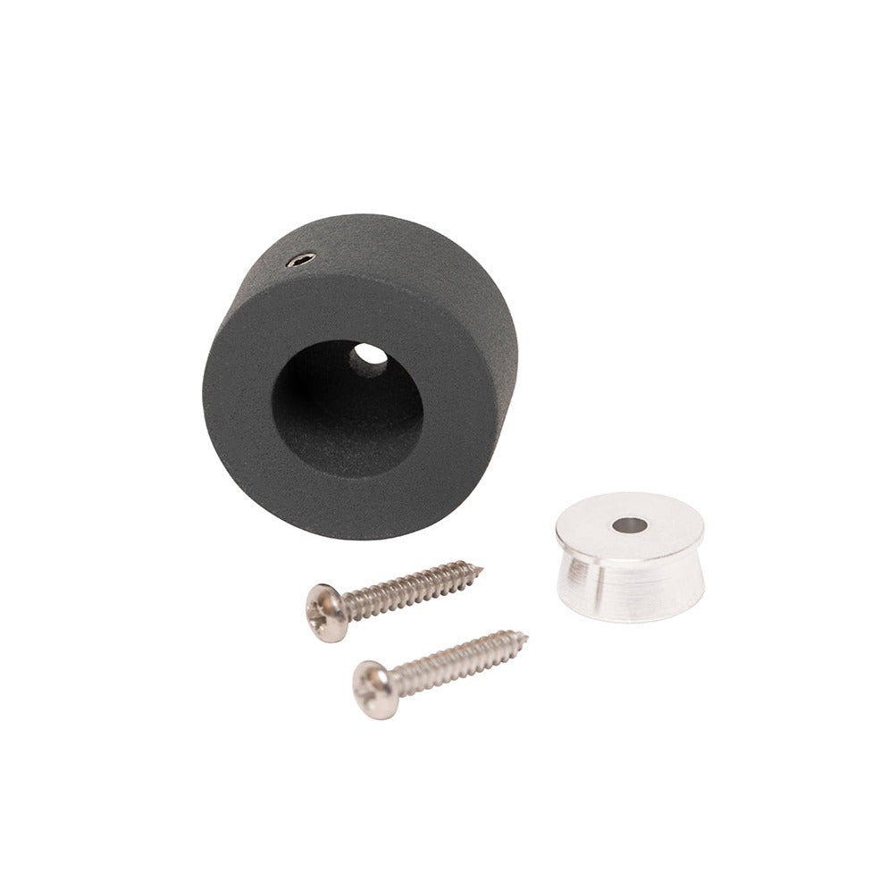 Prova PA8b Anthracite Handrail Connection/Wall Terminal