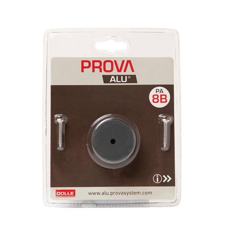 Prova PA8b Anthracite Handrail Connection/Wall Terminal