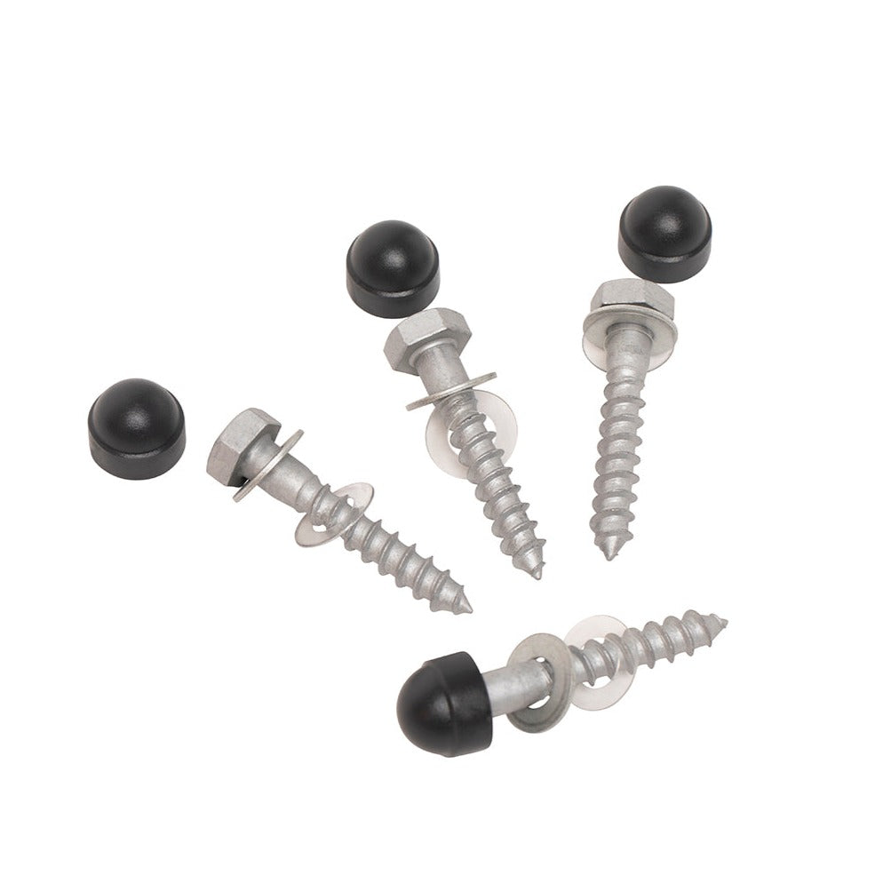 Prova PA22b Galvanized Hex Screws for Anthracite Posts - Wood (4 per pack)