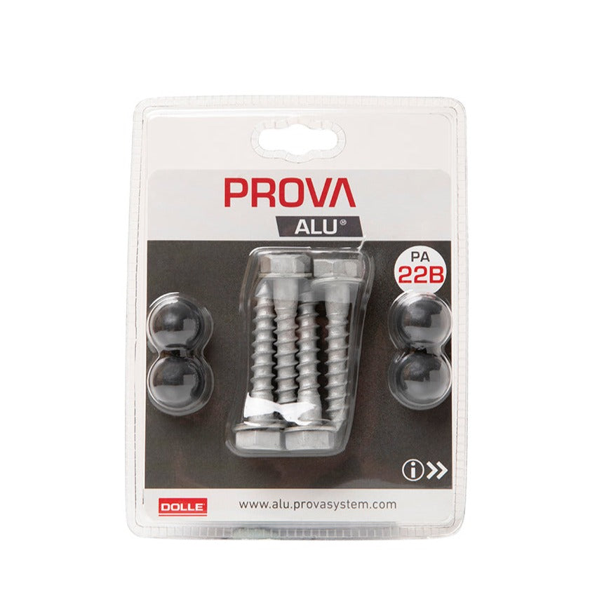 Prova PA22b Galvanized Hex Screws for Anthracite Posts - Wood (4 per pack)