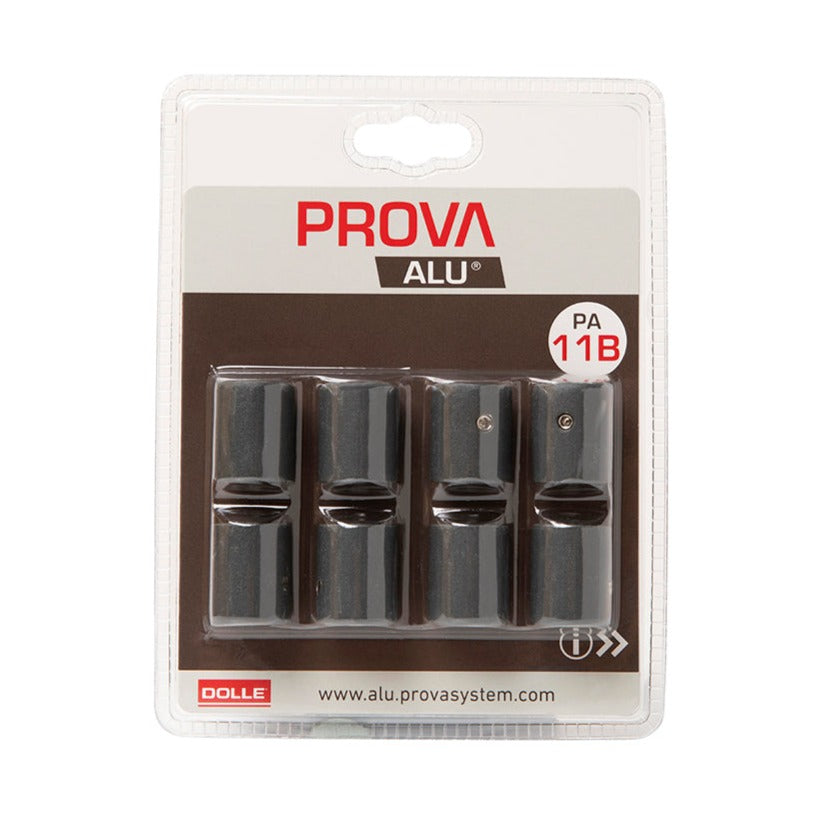 Prova PA11b Anthracite Wall Terminal for Tube In-FILL (8pk)
