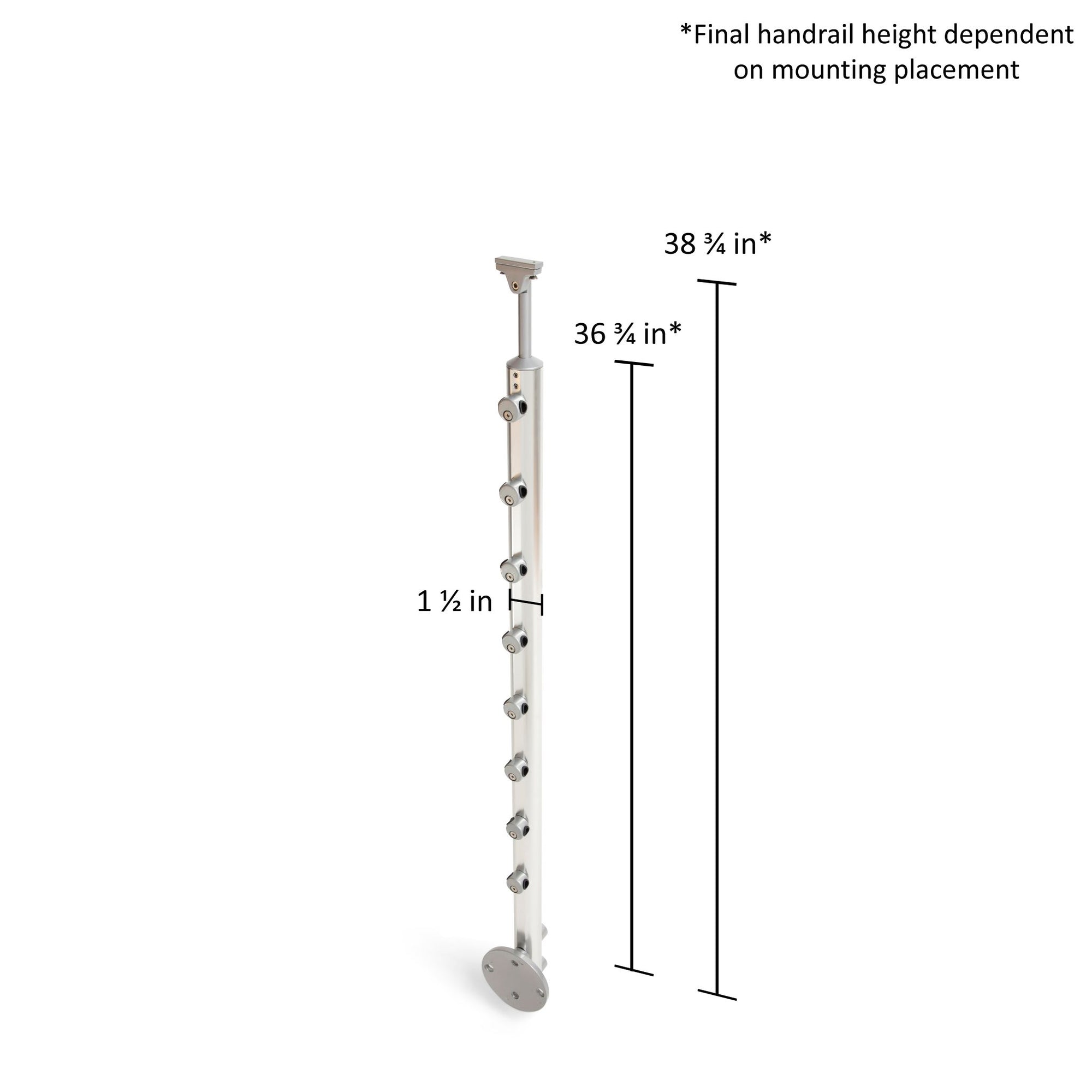Prova PA2 36" Side Mount Post