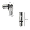 Prova PA10 Stainless Steel Tube Infill Connector/Elbow (8pk)