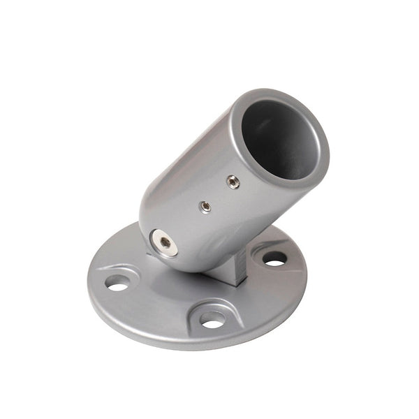 Angle Mount Railing Prova Post Angle Mount Grey | Staircase & Railing Store