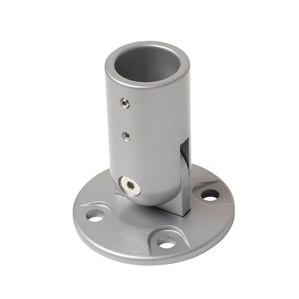 Angle Mount Railing Prova Post Angle Mount Grey | Staircase & Railing Store