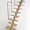 Dolle Graz Modular Staircase Kit - Grey Treads