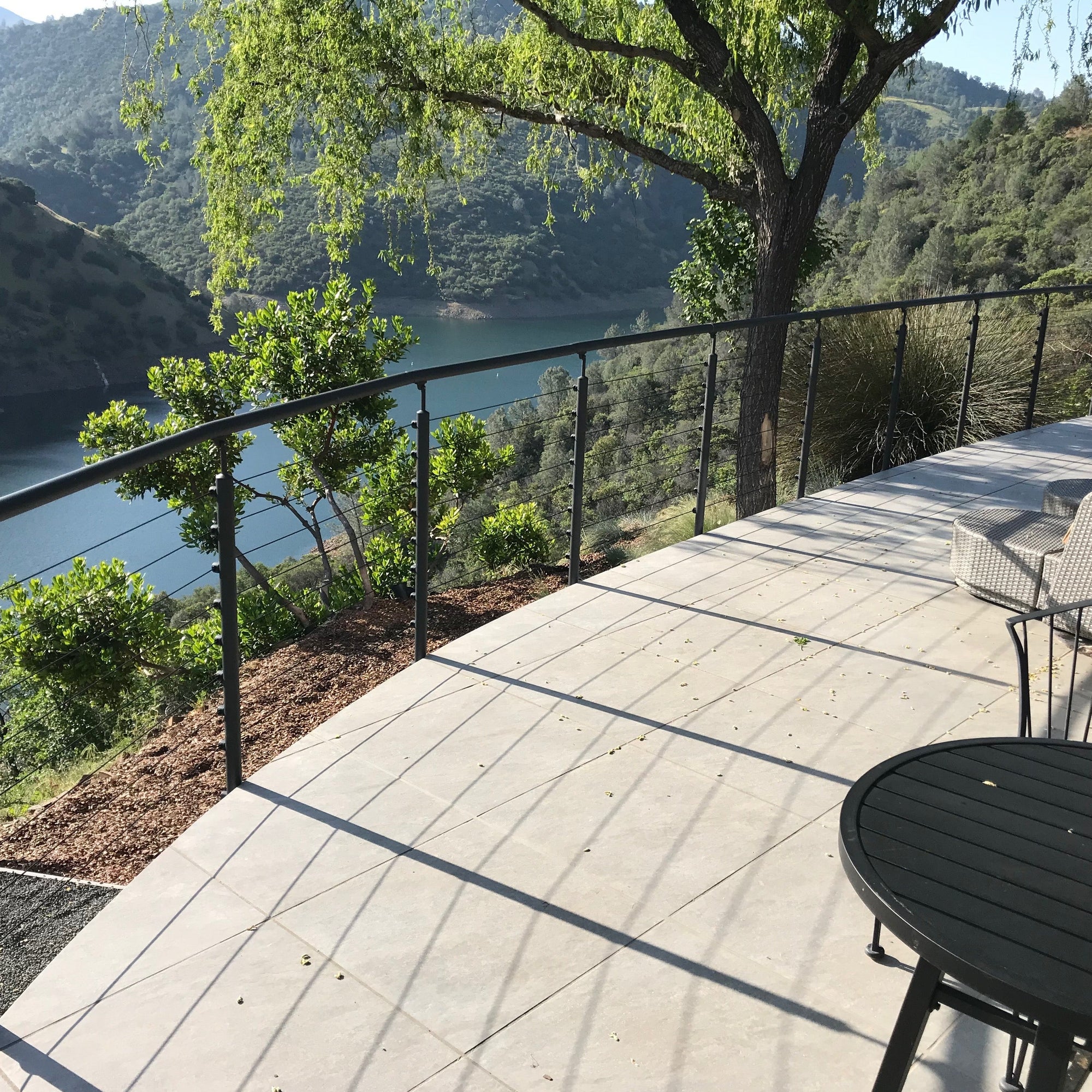 Prova PA8b Anthracite Handrail Connection/Wall Terminal