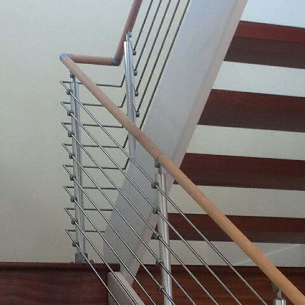 Prova Unfinished Wooden Handrail Lifestyle