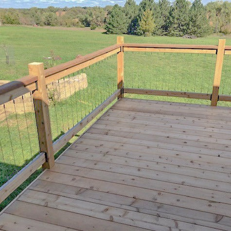 Insta-Rail® 42" Vertical Cable Railing System Kit