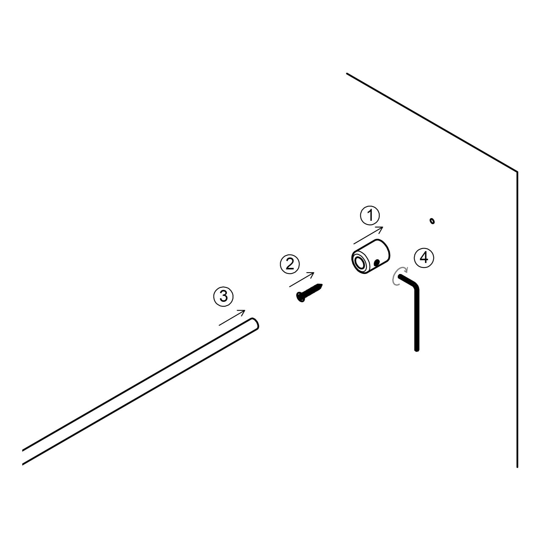 Prova PA11a Wall Terminal for Tube In-FILL Installation