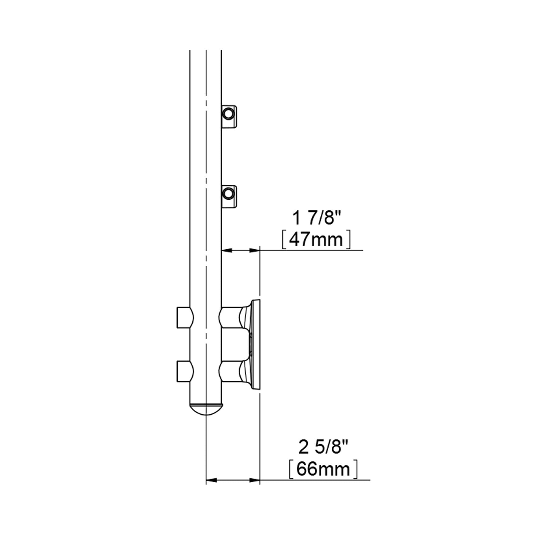 Prova PA12 Side Mount Post Spacers (1 7/8") Installation