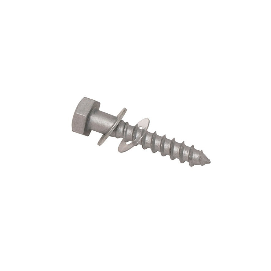Prova PA22 Galvanized Steel Hex Screws for Posts - Wood