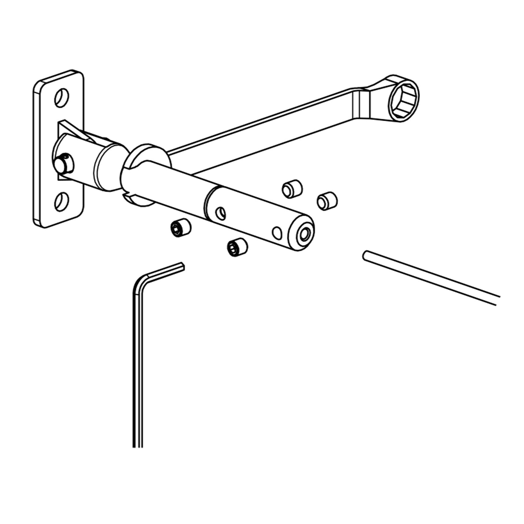 Prova PA27 Cable Wall Adjustment Terminal Installation