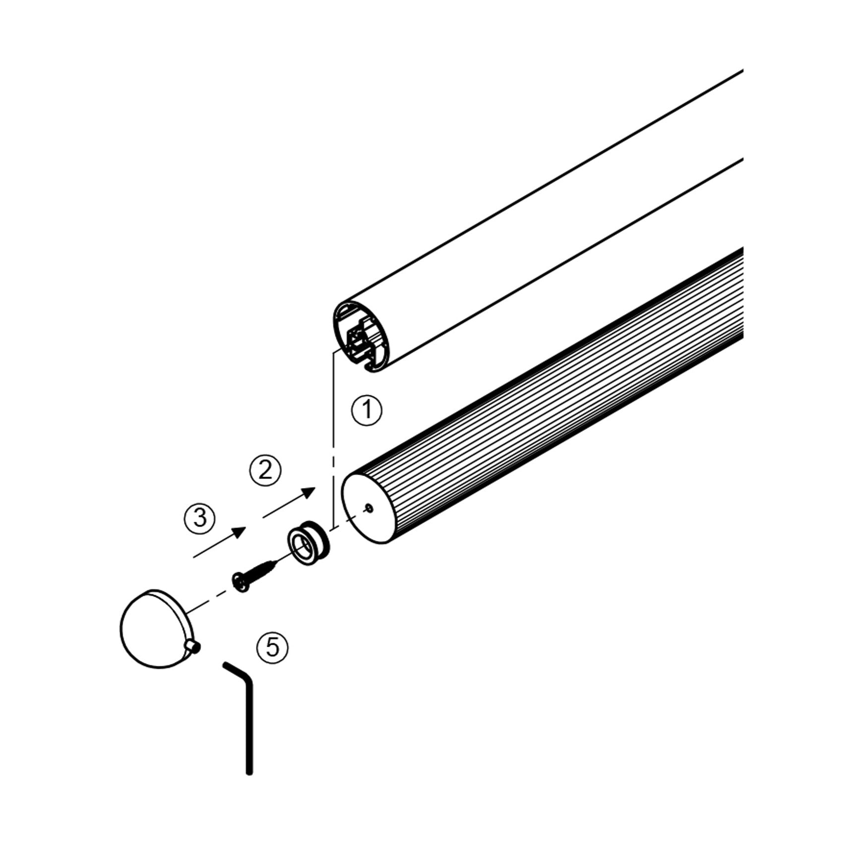 Prova PA7 Handrail Endcap Installation