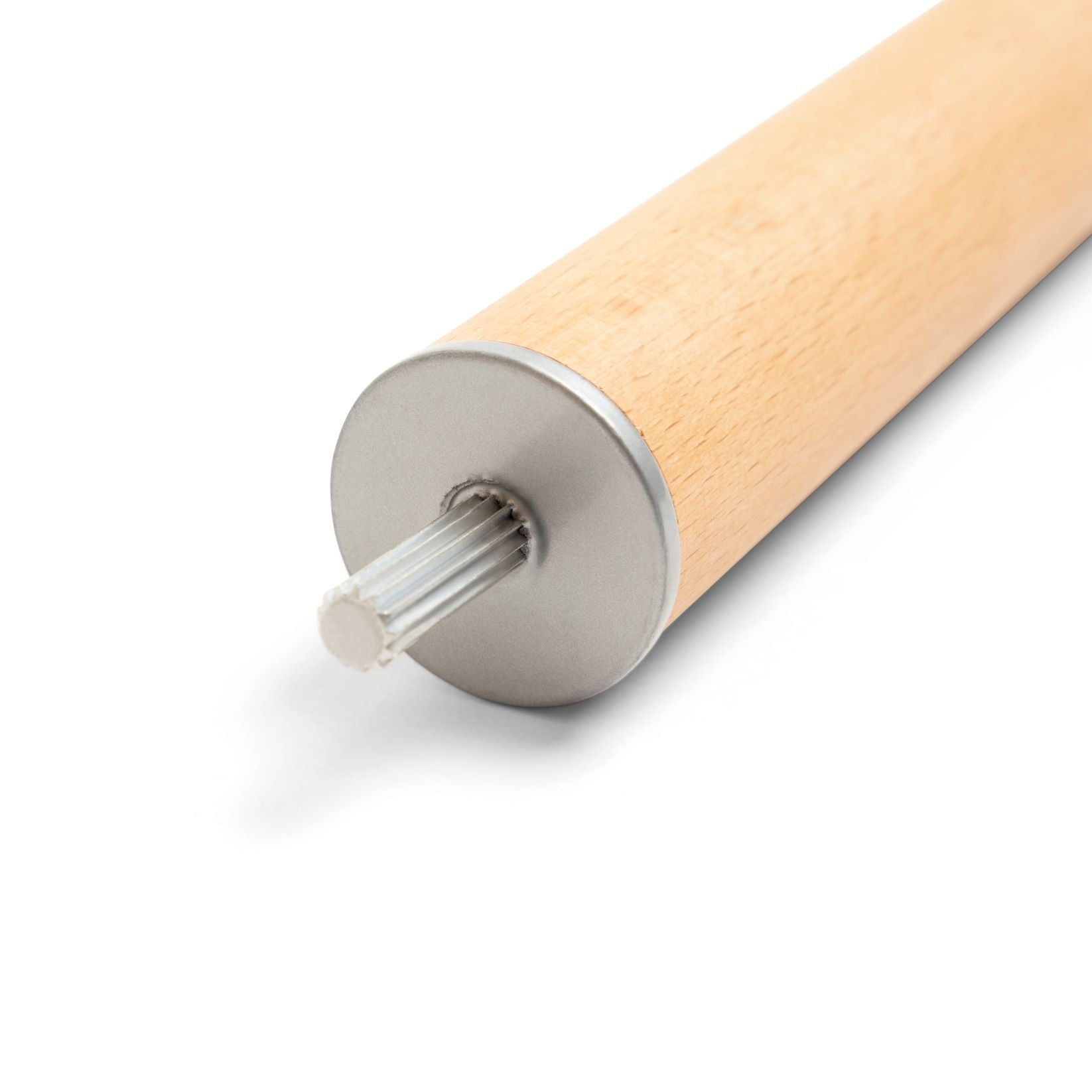 Prova Finished Beechwood 79" Long Handrail Kit with Grey Components