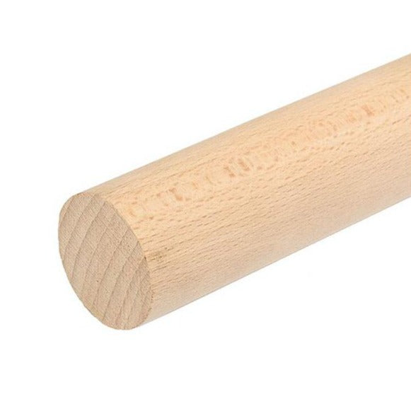 Prova Unfinished Beech Wood 79" Long Handrail